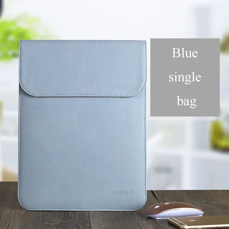 Blue V Sleeve Сумка для ноутбука чехол 11 12 13 14 15 15,6 дюймов для Macbook air Xiaomi pro 13,3 Asus Dell notebook Sleeve 14,1 водонепроницаемый матовый чехол - Цвет: Blue V Sleeve