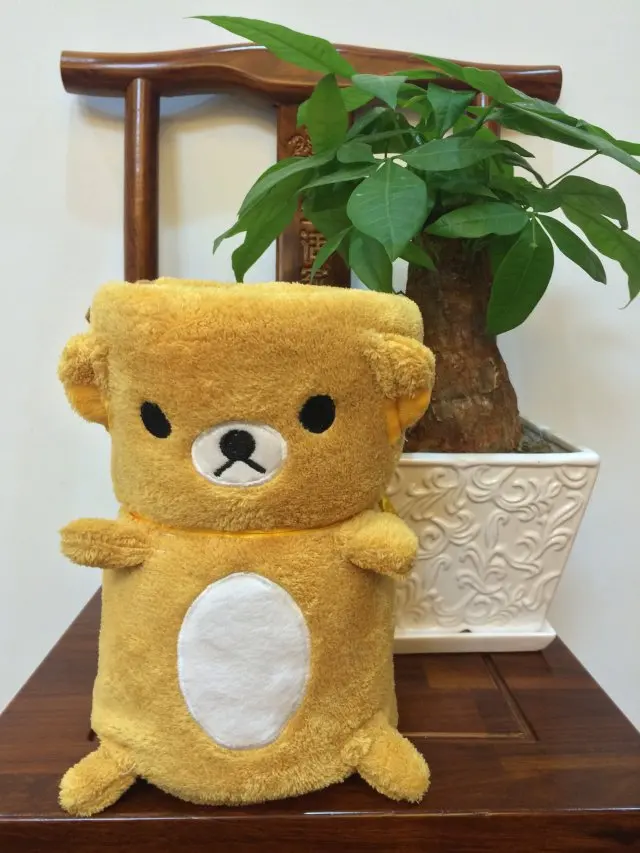 1 шт. 100x80 см фланель мультфильм сова Totoro panda слон дизайн одеяло ТВ диван