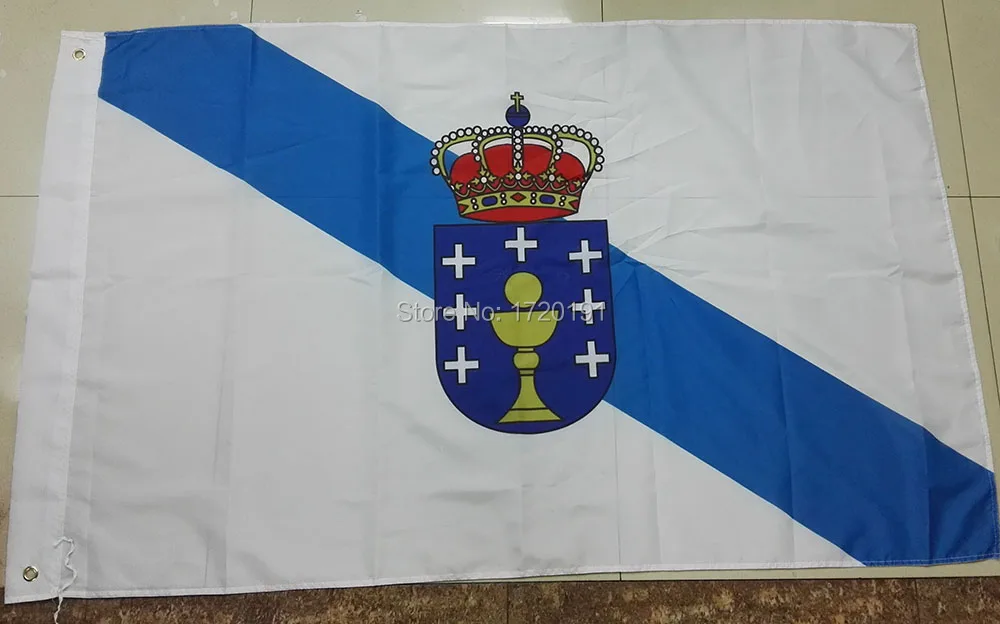 Галисия флаг Галиция гализия Испания испанский S3 * 5 футов|flags free shipping|flag spainspain flag |