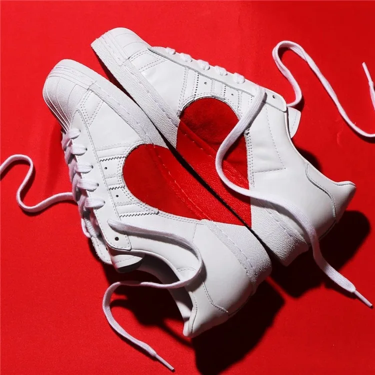 Zenvbnv 2018 Unisex Walking Shoes Breathable Pu Skateboarding Lover's Sneakers White Trainers Sport Size 36-44 | Спорт и