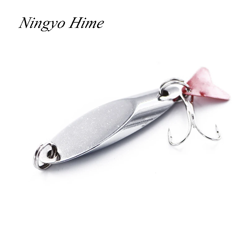 Ningyo Hime искусственная металлическая рыболовная жесткая приманка наживка с косыми
