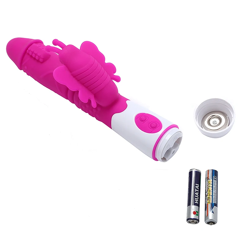 Силикагель клитор точка G Двойной вибрационный стержень стимулирующий массажер