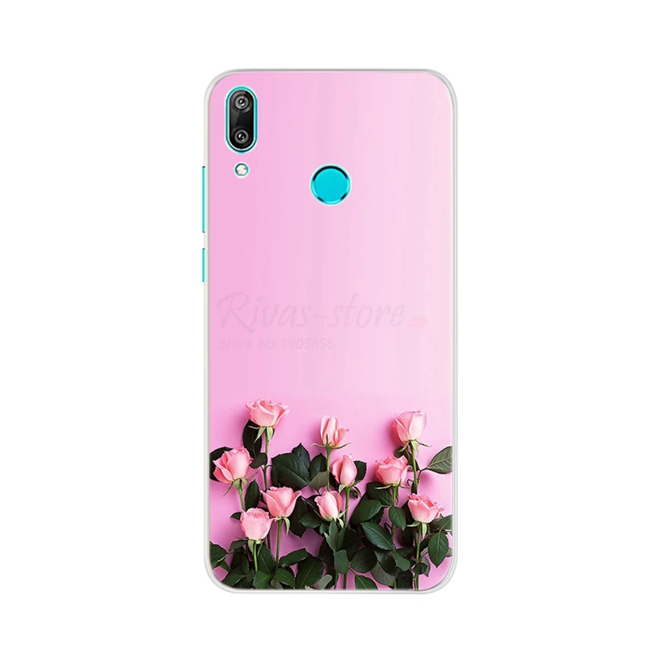 Чехол для huawei Y7 чехол Y7 Prime силиконовый чехол ТПУ бампер мягкая задняя крышка для Funda huawei Y7 чехол для телефона Capa