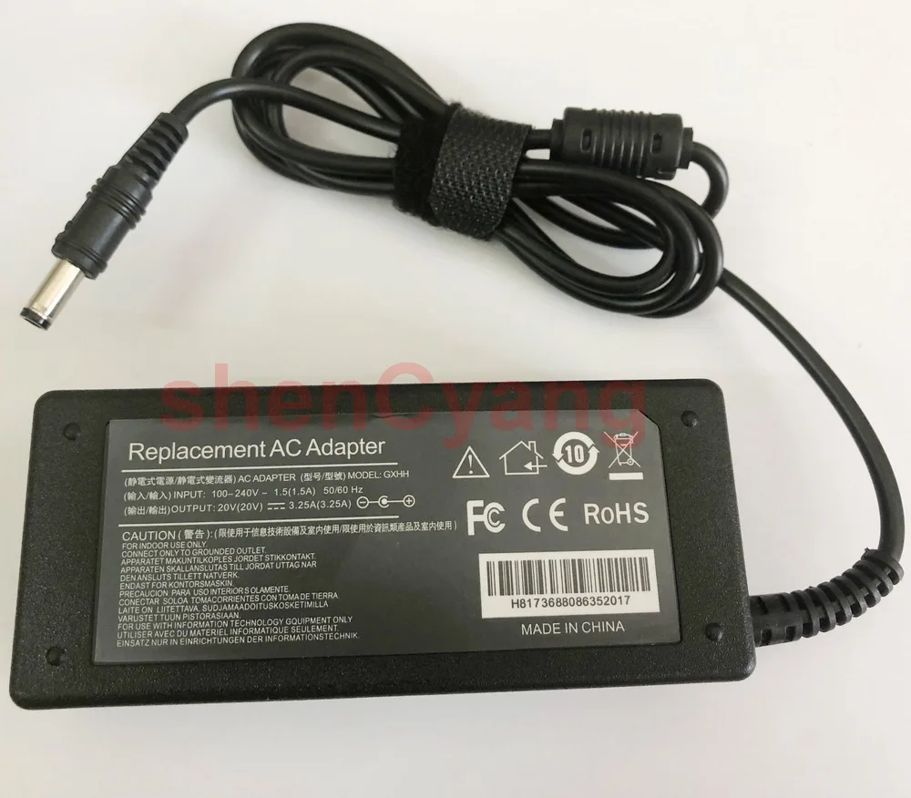 1 шт. совершенно новый адаптер питания 20 в 3 25 а для Zebra LP2844 LP2824 TLP2844 TLP2824 LP2824plus TLP2824plus