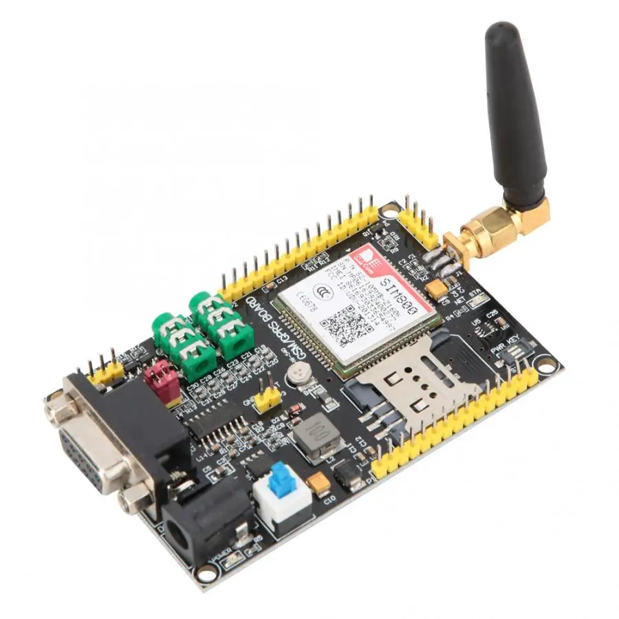 SIM800 GSM GPRS модуль SIM900A обновленная макетная плата для 51 STM32 умной