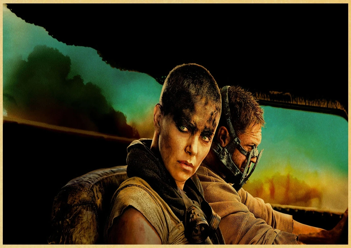 Mad Max фильм винтажные Плакаты для домашнего декора крафт-бумага высокого качества плакат стикер стены - Цвет: A021