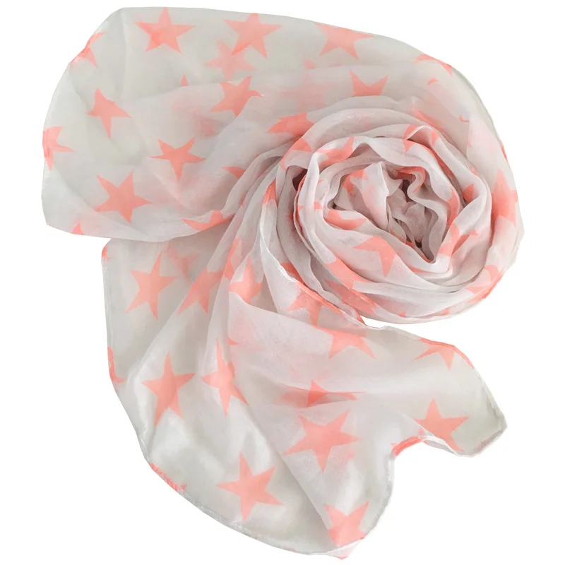Легкий Модный мягкий женский шарф небольшие шарфы из полиэстера с принтом