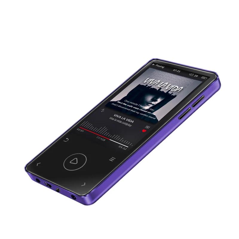 Алюминий сплав mp3 плеер bluetooth без потерь hifi MP 3 с радио IQQ X11 walkman mp 4 bluetooth|MP3-плееры| |