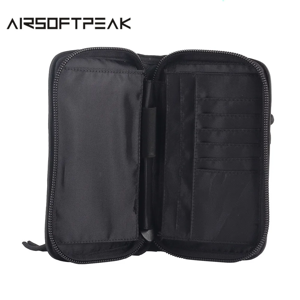 AIRSOFTPEAK, тактический кошелек, Охотничья сумка, чехол для телефона с отделением для карт, для денег, Мужская одноцветная сумка, многофункциональная, портативная