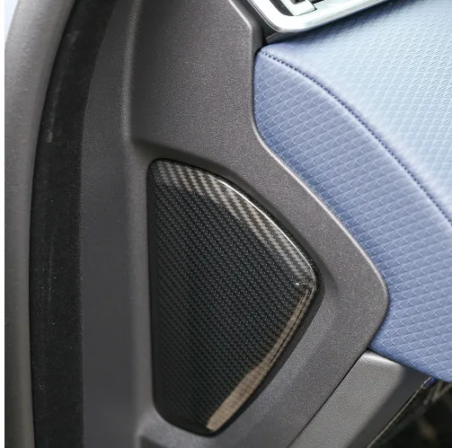 

For Landrover Range Rover VELAR 2017 Carbon fiber Style Side Decoration Cover Trim Car Accessories 2pcs