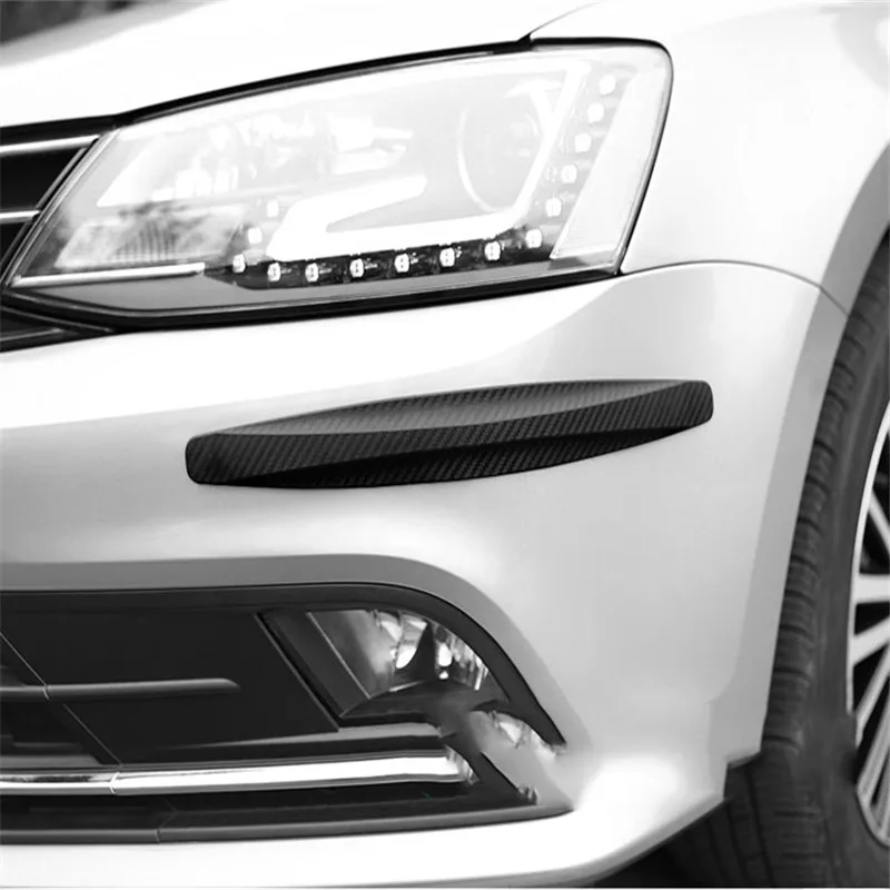 2 шт. автомобильный передний бампер защита от царапин наклейка полоса авто