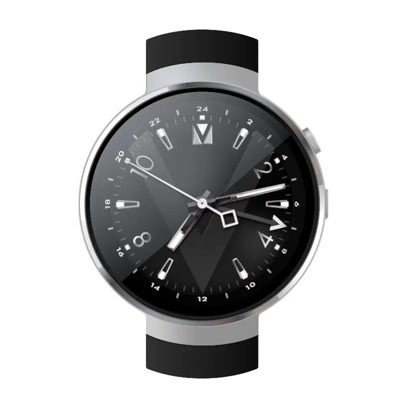 Smartwatch 4G 580 мАч 1+ 16 ГБ водонепроницаемые умные часы Спортивные gps часы телефон для мужчин и женщин умные часы для huawei Xiaomi IOS Android Z28 - Цвет: Серебристый