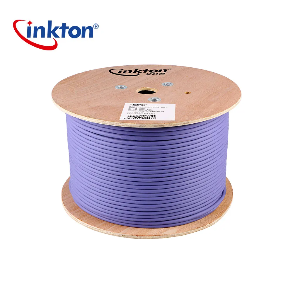 Inkton 1 м высококачественный Ethernet кабель Cat7 двойное экранирование 10 гигабитный