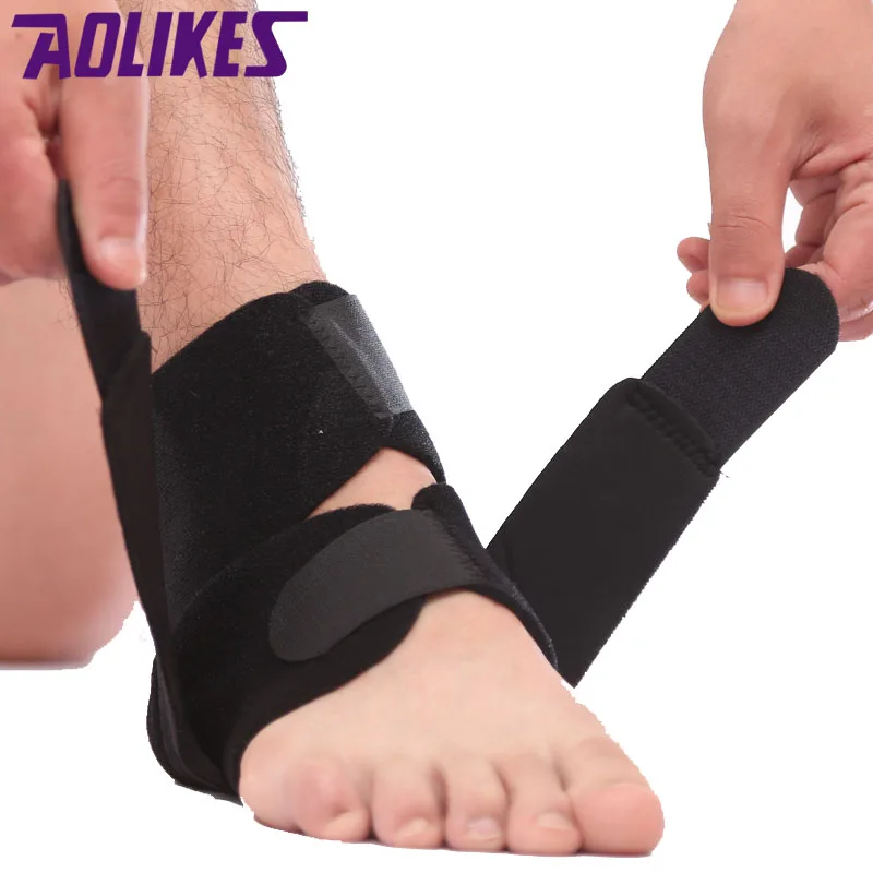 AOLIKES 1 шт. спортивные боли лодыжки защита регулируемый демонтаж ремень для защиты