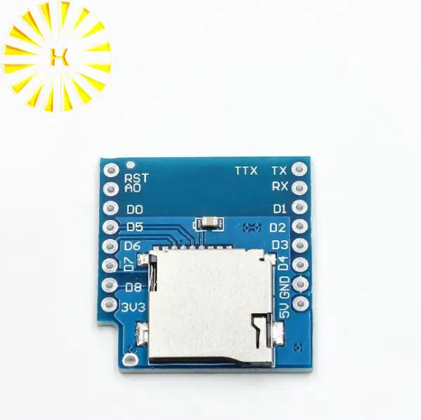 Щит для карты Micro SD WeMos D1 Mini TF WiFi ESP8266 совместимый беспроводной модуль Arduino
