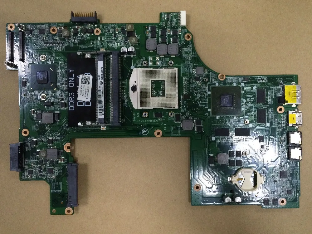 Материнская плата для ноутбука DELL N7110 материнская CN 037F3F 37F3F DAV03AMB8E1 GT525 видеокарта