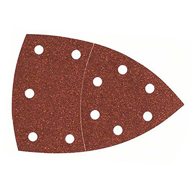 Треугольный шлифовальный лист диск 10 шт. наждачная бумага для BOSCH PSM 100A|Абразивные