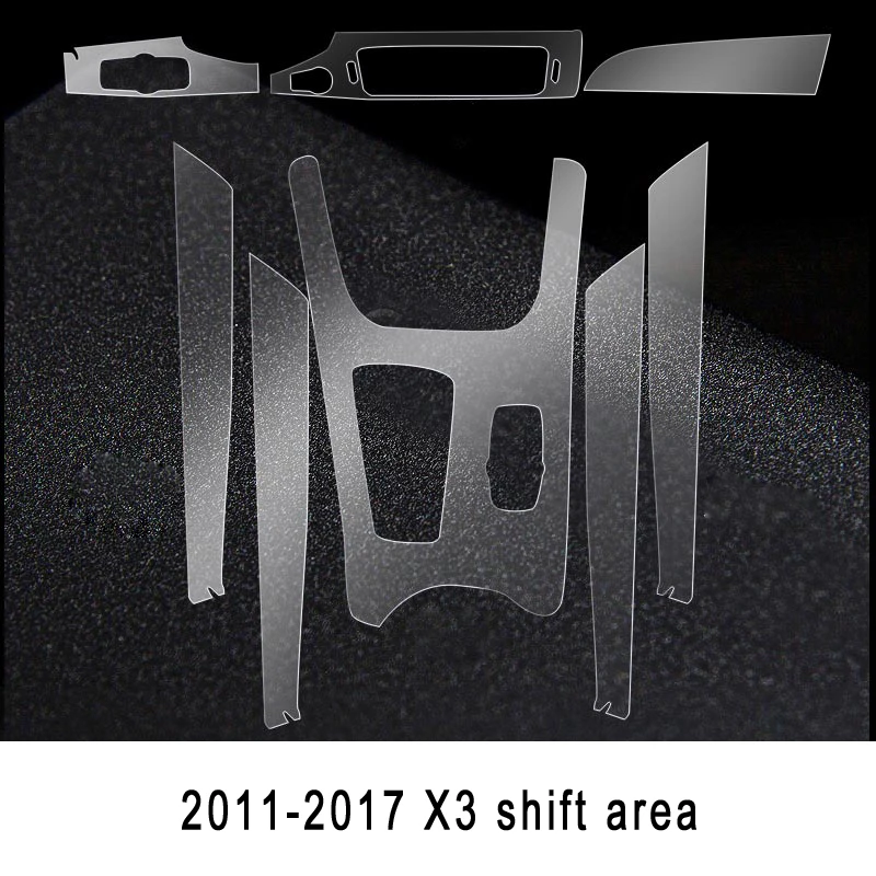 Автомобильная наклейка для BMW прозрачная защитная пленка ТПУ наклейки F25 X3 G01