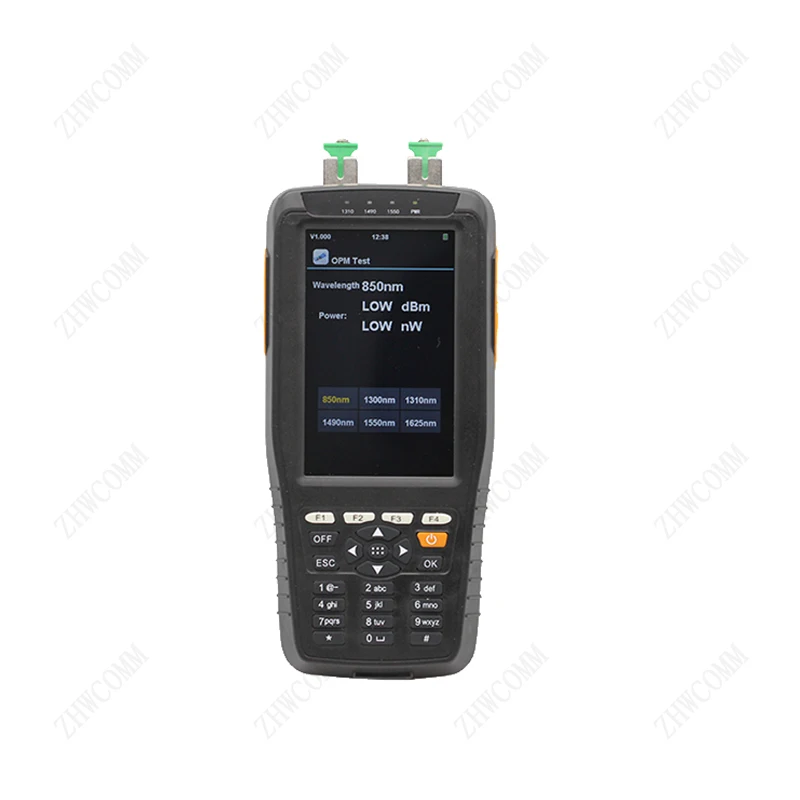 Zhwcomm, высокое Точность TM70B измеритель мощности+ 1 мВт VFL+ оптический измеритель мощности многофункциональный волокна инструменты
