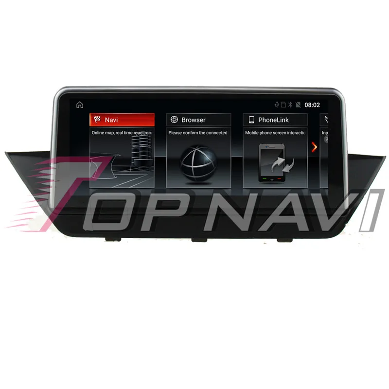Topnavi Android 6 0 автомобильный радиоприемник с навигацией GPS для BMW X1 Series E84 2009-2015 F48 NBT