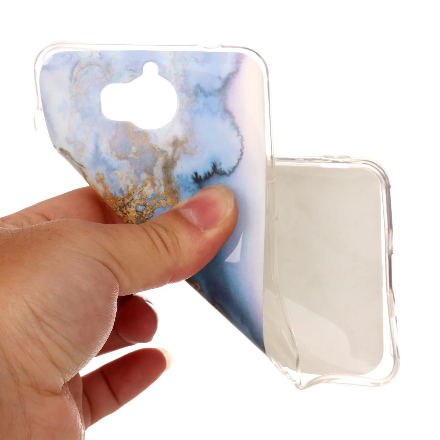 Luxury Marble Stone Case For Huawei Y6 2017 mya l22 l11 l41 Soft Silicone Back Covers Y5 Phone Cases |