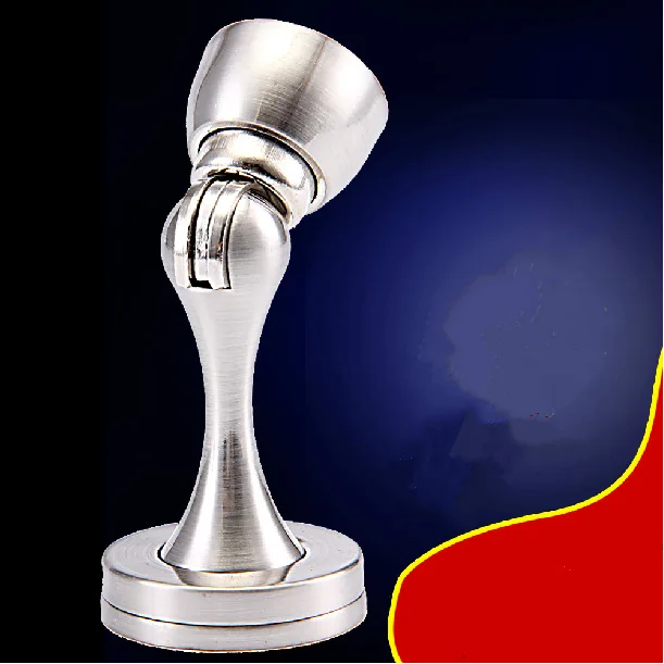 Высокое качество цинковый сплав дверные стопоры посеребренные матовый никель