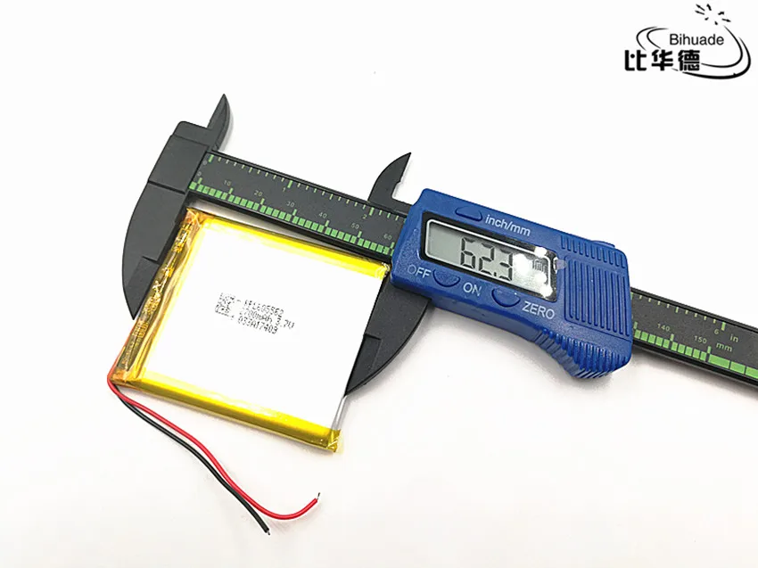 3 7 V 2700mAh 605562 литий-полимерный литий-ионный аккумулятор для Mp3 MP4 MP5 GPS | Электроника