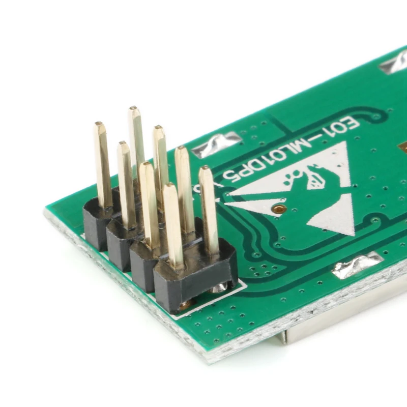 Nrf24l01 Φ Ebyte 20 дБм большой диапазон 2100 м SPI NRF24L01 + PA LNA 2 4 ГГц радиочастотный