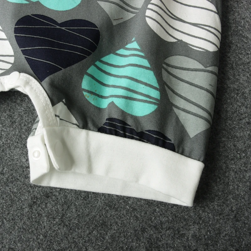 

Summer Baby Girls Toddler Rompers Sets Heart-Shaped Printing Cute Baby Overalls Cotton&Polyester Baby Jumpsuits New Brand