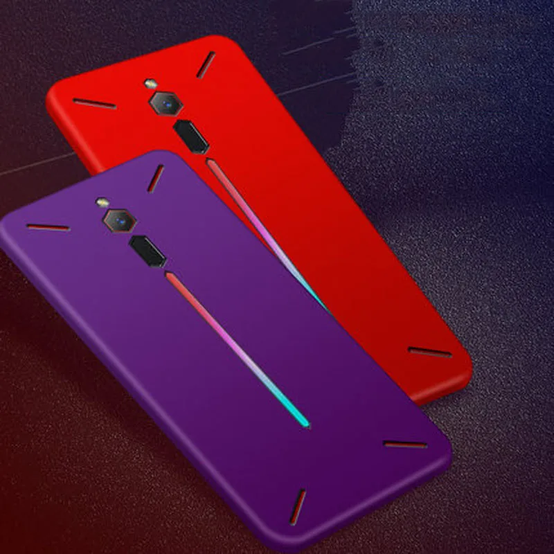 Чехол для ZTE Nubia Red Magic NX609J тонкий мягкий матовый ТПУ чехол противоударный redmagic Fundas