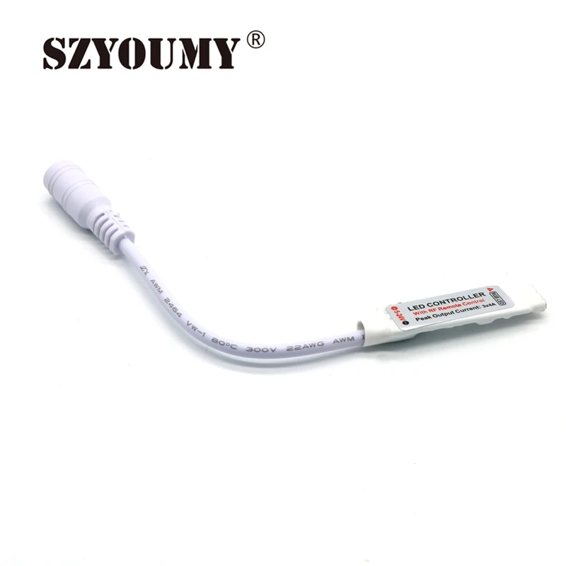 SZYOUMY 200Pcs контроллер RF RGB Mini беспроводной светодиодный пульт дистанционного