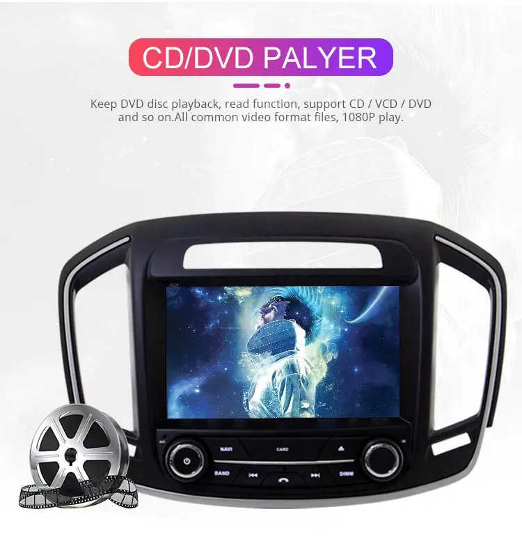 Besina Android 9,0 автомобильный dvd-плеер для Opel Vauxhall Holden Insignia- Мультимедиа gps стерео 2 Din автомагнитола стерео