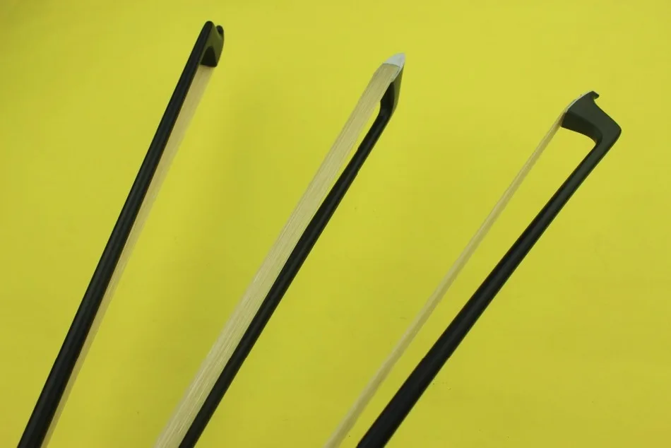 

Free Shipping, 1 pc New professional violin bows 4/4 size black Carbon fiber