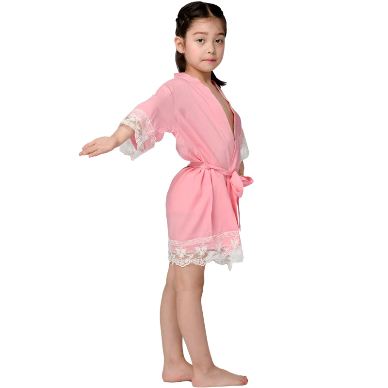 Платье с цветочным принтом для девочек Свадебный комплект детская пижама Ночная