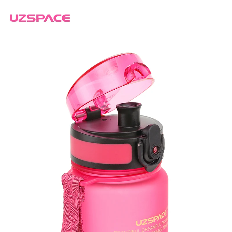 Спортивная бутылка для воды Uzspace инфузер фруктов с фильтром и откидной крышкой