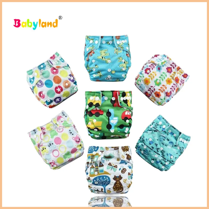 50 штук пеленки + уголь бамбука вставка мокрый мешок Babyland бамбуковый ткань