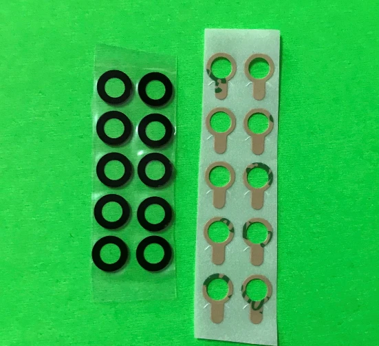 Новая задняя камера 50 шт./лот стеклянная крышка объектива запасные части с