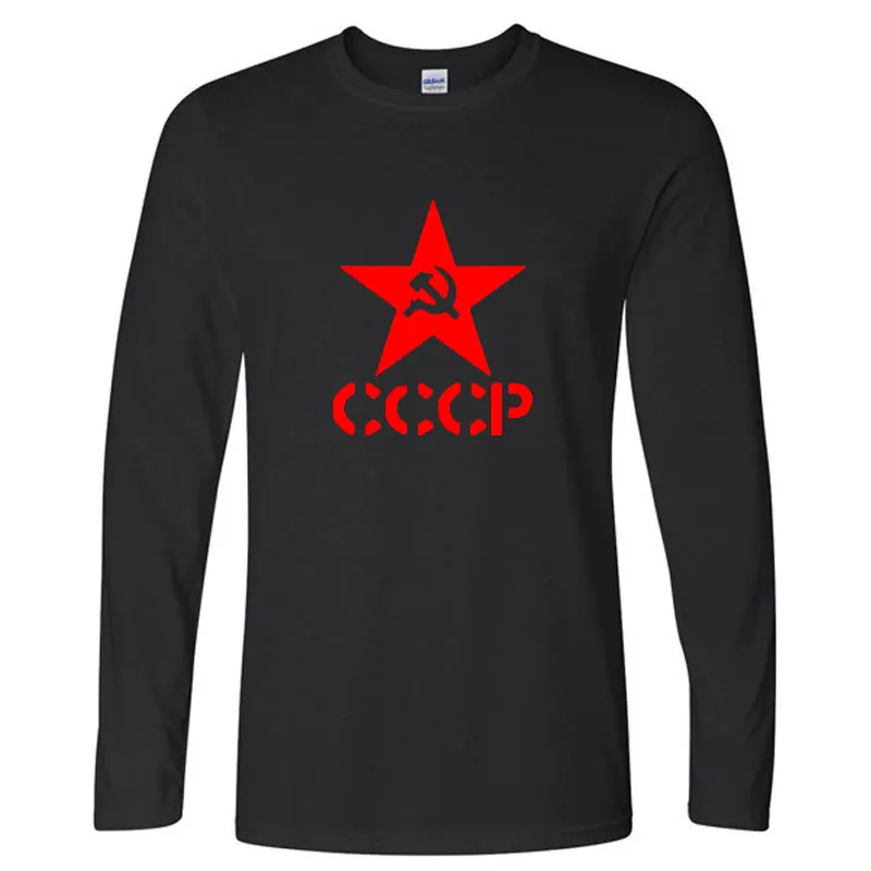 Фото Горячая Распродажа 2018 новый бренд СССР русский футболки для мужчин Советского
