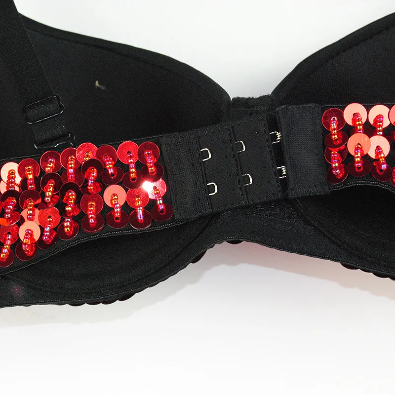 Женский клубный костюм блестящий лифчик с пуш-ап | Женская одежда