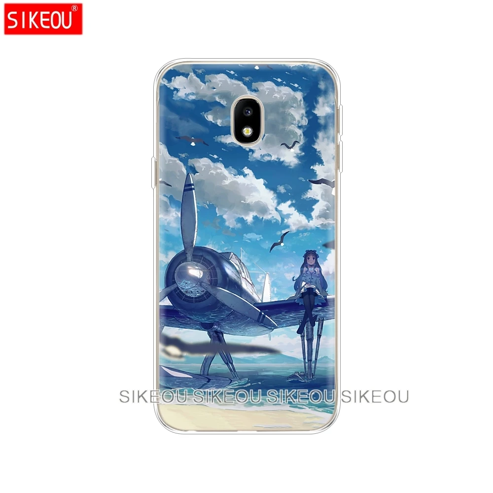 Силиконовый чехол для телефона Samsung Galaxy J3 J5 J7 2017 J330 J530 J730 PRO j2 2018 самолет Летающий