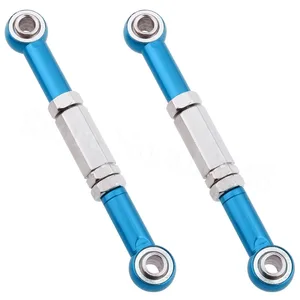 Тяга рулевая из алюминиевого сплава для FS Racing 1:10 Desert Buggy 53625 53632 Baja, 2 шт.