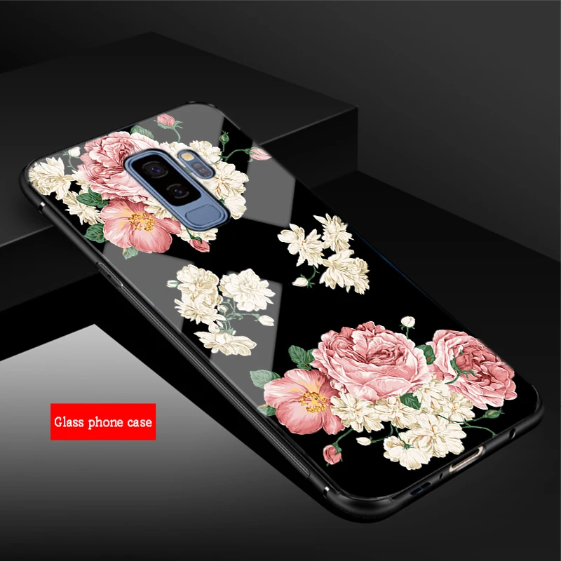 Чехол из закаленного стекла для Samsung Galaxy A6 A6S A8 A8S J6 J8 2018 S8 S9 S10 PLUS | Мобильные