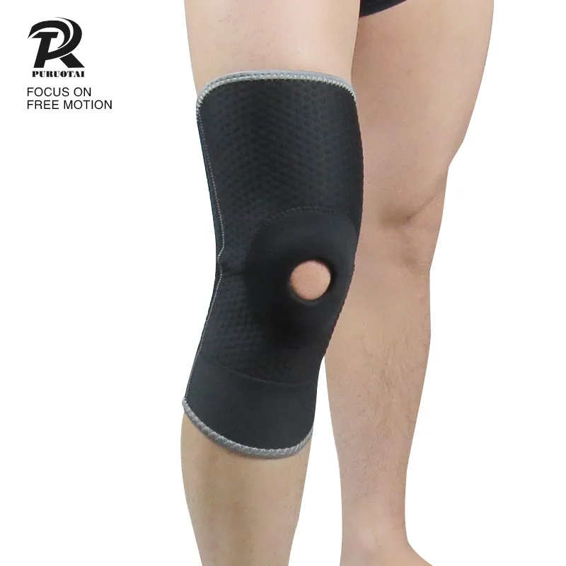 1 шт. с отверстием наколенники Поддержка предотвратить Irthritis в травма эластичные
