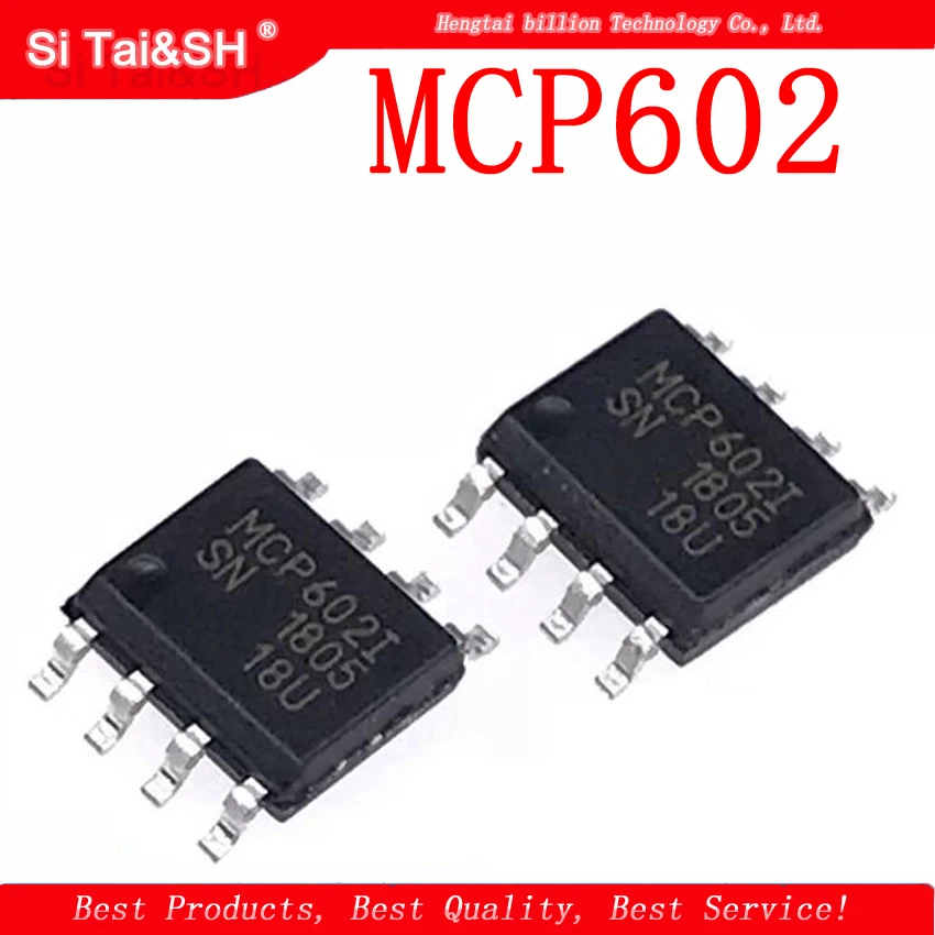 10 шт. MCP602 SOP MCP602I SOP-8 MCP602-I/SN SOP8 | Электронные компоненты и принадлежности