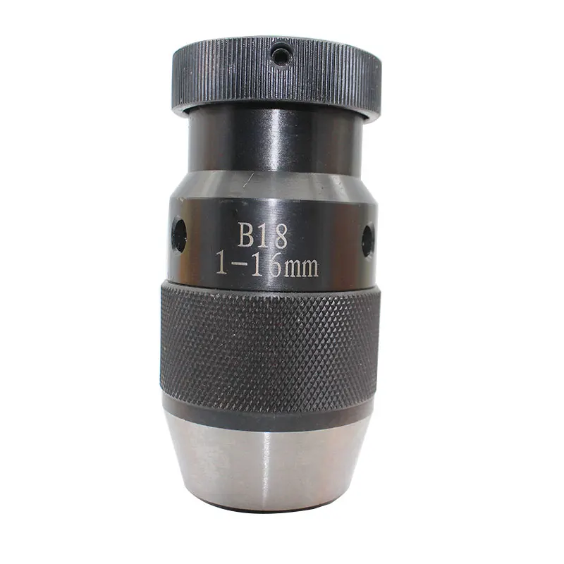 

1pcs Chuck B18 Self-tightening Keyless 1-16mm Chuck High Precision for Lathe Electric Drill Power Accessories Tools