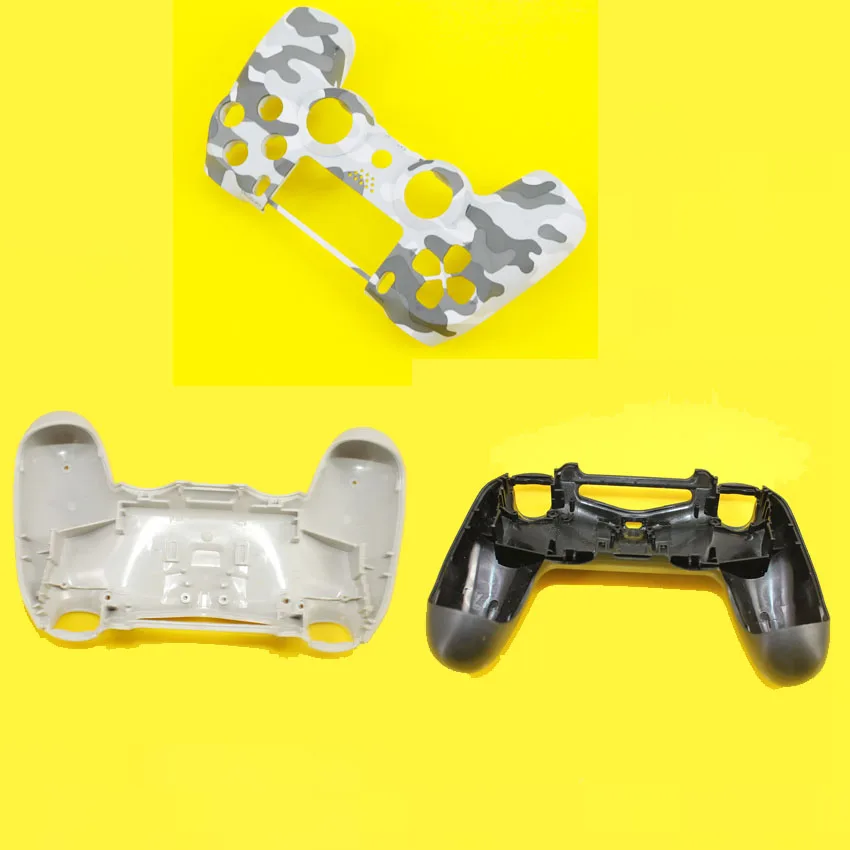 Чехол с передним/задним корпусом для контроллера Sony PS4 DualShock 4 камуфляжный (версия