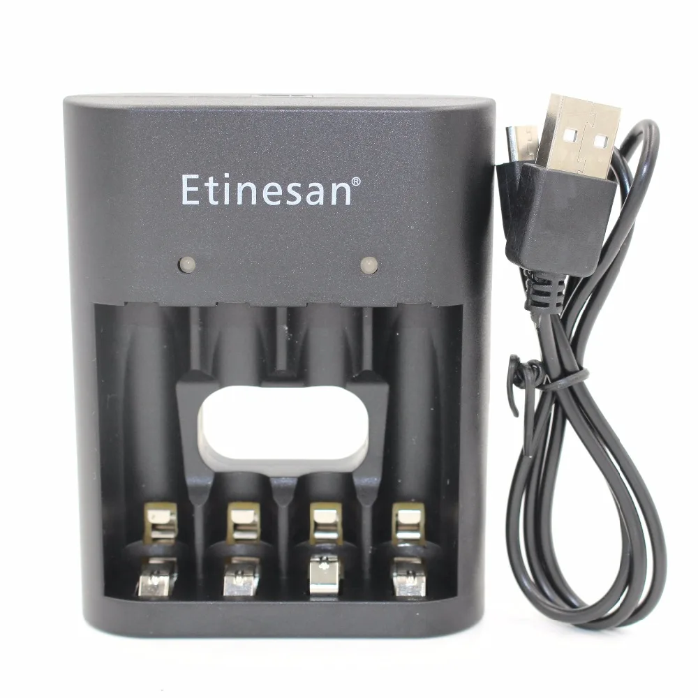 Литий ионный Батарея USB зарядное устройство для Etinesan SL 5 1 v AA li po литиевая батарея