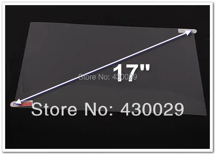 5 шт. универсальная прозрачная защитная пленка для ЖК экрана 17 дюймовая Размер