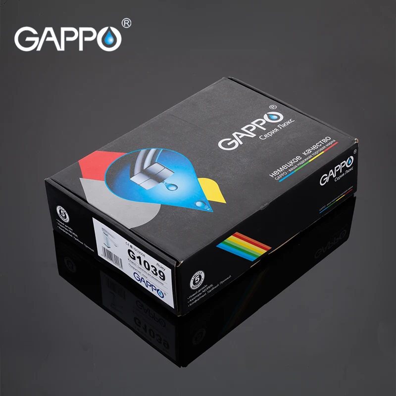 Смеситель для раковины GAPPO латунный кран ванной комнаты крепление на