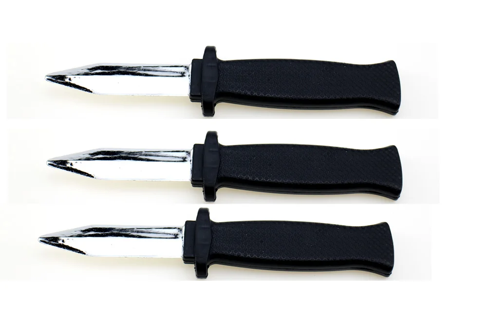 3 шт. Горячая Распродажа Забавный волшебный пластиковый выдвижной нож кинжал